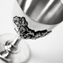 Silver glass